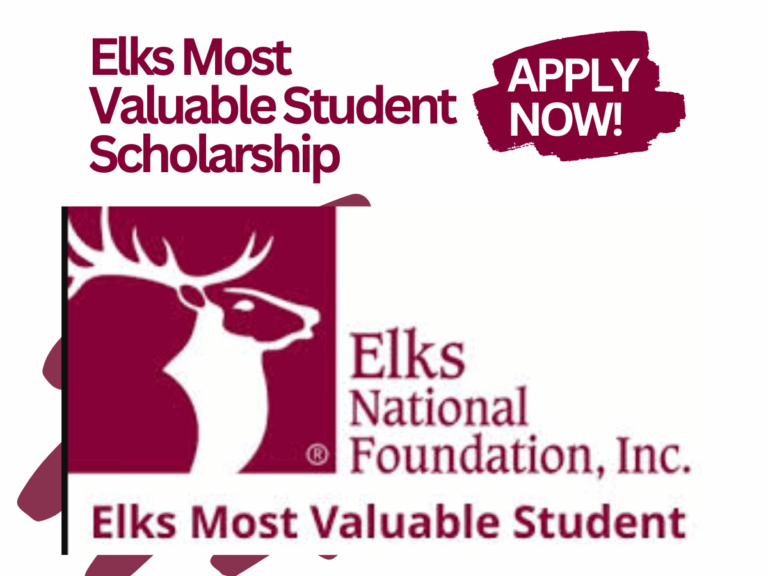 Elks Most Valuable Student Scholarship