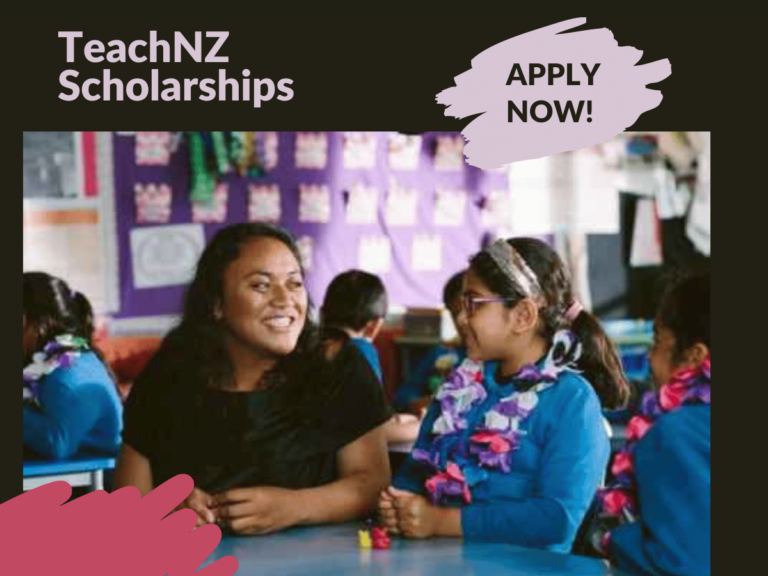 How to apply for TeachNZ Scholarships